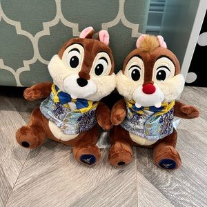 50th anniversary Disney’s Chip and Dale plushes